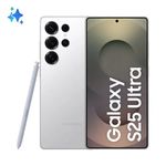 Smartphone Samsung Galaxy S25 Ultra 256GB 5G - Titânio Prata, com Caneta S Pen, Galaxy AI, Câmera Quadrupla 200MP + Selfie 12MP, RAM 12GB, Tela 6.9"