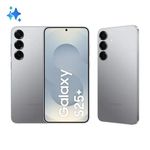 Smartphone Samsung Galaxy S25 Plus 256GB 5G - Prata, Galaxy AI, Câmera Tripla 50MP + Selfie 12MP, RAM 12GB, Tela 6.7"
