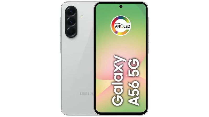 Samsung Galaxy A56 5G グレー　本体 Smartphone Samsung Galaxy A56 128GB - Cinza, 5G, Câmera
