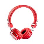 Fone De Ouvido Bluetooth Micro Sd Mp3 Rádio Fm Player B05 Vermelho