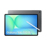 Tablet Samsung Galaxy Tab S10 FE+ 128GB 5G e WiFi - Cinza, com Caneta S Pen e Capa, RAM 8GB, Tela 13.1"