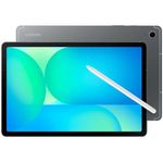 Tablet Samsung Galaxy Tab S10 FE 128GB 5G e WiFi - Cinza, com Caneta S Pen e Capa, RAM 8GB, Tela 10.9"