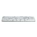 Apoio De Pulso Ergonomico Para Teclado Pcyes - Signature Edition - White Ghost - Wrswg