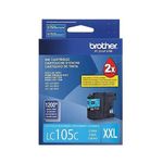 Cartucho De Tinta Brother Lc105 Lc105c Lc105 Azul Mfc-j4510dw Mfc-j4610dw Mfc-j4410dw Original 12ml