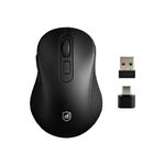 Mouse sem Fio USB-A com Adaptador Tipo  C - Hybrid - Gshield