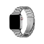 Pulseira para Apple Watch 42 / 44 / 45 / 46 / 49 MM - Metal Armor - Prata - Gshield