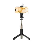 Tripé Bastão Multifuncional com Iluminação Flash Selfie Light Ajustável e Controle Bluetooth Removível - Survivor - Gshield