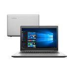 Lenovo IdeaPad 310-15ISK 15.6" Intel Core I3-6100U 1TB HD 8GB RAM Prata