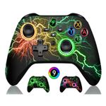 Controle Gamer Multifuncional Para Nintendo Switch / Lite / Android / iOS / Pc / Smart TV RGB