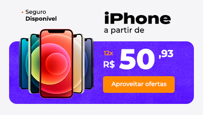 iPhone a partir de 10x R$ 50,93