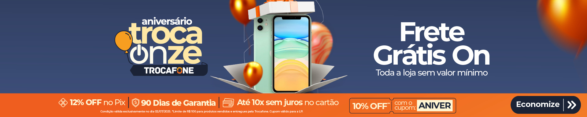 Trocafone 11 Anos